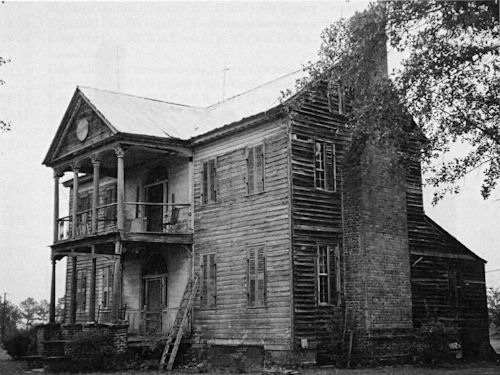 Known as the John Abney/Lester House. Built by John in the early 1800s, the house has been renovated and is this in use today. The house was near the land of Samuel Abney, Sr. need the present day town of Saluda. It faces the Saluda River and is fronted by the Old Cherokee Trail.